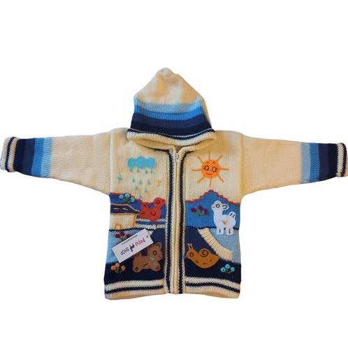 Child Peru jumper,  Peruvian kids sweater, jacke Peru kind, Kinderen en Baby's, Kinderkleding | Maat 110, Jongen of Meisje, Nieuw