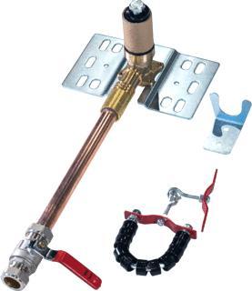 Mont-/aansluitset brandslanghaspel | Messing | 1 | Knel..., Zakelijke goederen, Horeca | Keukenapparatuur, Verzenden