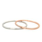 Handmade - Parure - Coppia di bracciali - 3.2 g - 18 karaat