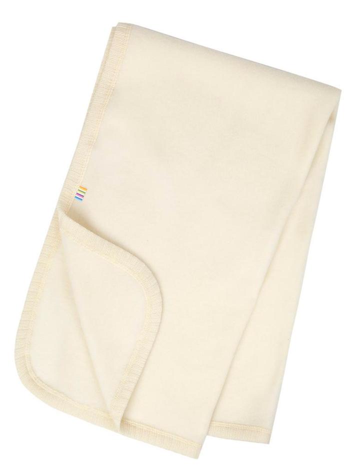 Joha - 100% wolfleece deken 75x100cm - Naturel, Kinderen en Baby's, Dekens, Slaapzakjes en Inbakerproducten