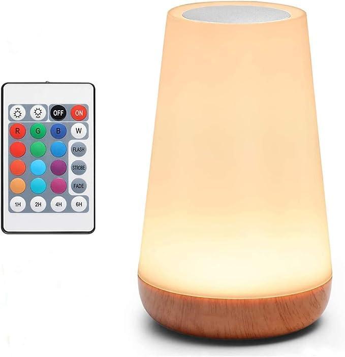 LED Nachtlamp - Afstandsbediening - Draadloos - Dimbaar -, Huis en Inrichting, Lampen | Overige, Nieuw, Verzenden