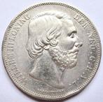 Nederland. Willem III. 2 1/2 Gulden 1869  (Zonder