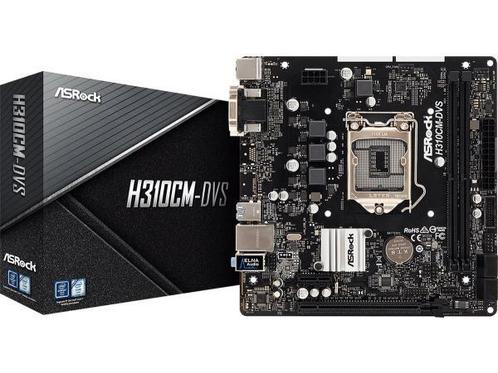 Veiling - ASRock H310CM-DVS Moederbord - Micro-ATX - Socket, Computers en Software, Moederborden