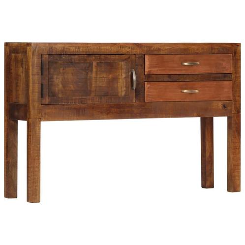 vidaXL Dressoir 118x30x75 cm massief mangohout, Huis en Inrichting, Kasten | Dressoirs, 25 tot 50 cm, Nieuw, 100 tot 150 cm, Overige houtsoorten