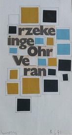 Siep Van Den Berg (1913-1998) - Abstracte compositie