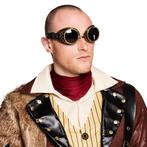 Zwarte Bril Steampunk, Hobby en Vrije tijd, Verzenden, Nieuw