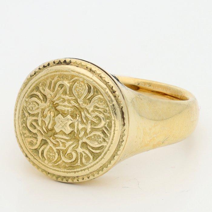 Ring - 18 karaat Geel goud, Sieraden, Tassen en Uiterlijk, Ringen