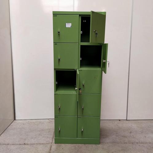 10-deurs LoQit lockerkast - 195x70x50 cm, Huis en Inrichting, Kasten | Lockerkasten, Ophalen of Verzenden