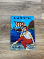 Cognac Larsen / Impretal Paris - Plaque - Metaal, Antiek en Kunst, Antiek | Wandborden en Tegels