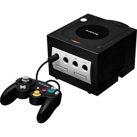 Nintendo Gamecube Zwart + Controller, Spelcomputers en Games, Spelcomputers | Nintendo GameCube, Zo goed als nieuw, Ophalen of Verzenden