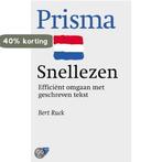 Prisma Snellezen 9789027468840 Bert Ruck, Boeken, Studieboeken en Cursussen, Verzenden, Gelezen, Bert Ruck
