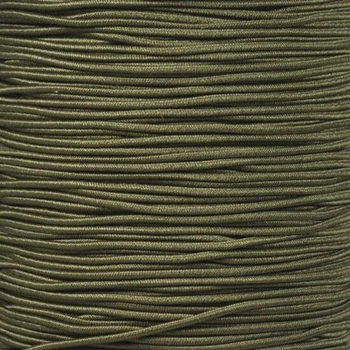 3mm Elastisch Touw - Army green - 50 meter op rol, Doe-het-zelf en Verbouw, Overige Doe-het-zelf en Verbouw, Verzenden