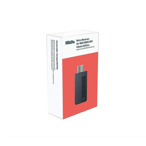 8BitDo retro receiver voor NES/SNES classic, Spelcomputers en Games, Spelcomputers | Nintendo Consoles | Accessoires, Verzenden