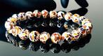 Amber Vintage Baltische barnsteen armband - Mozaïekstijl -