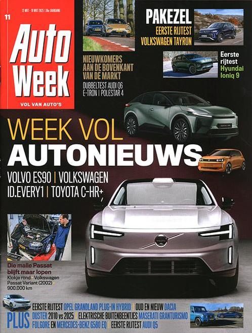 AutoWeek - 11 2025, Boeken, Tijdschriften en Kranten, Sport en Vrije tijd, Nieuw, Verzenden