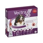 Vectra Anti-vlo & Teek 3D Hond XL >40 kg 3 stuks, Dieren en Toebehoren, Verzenden, Nieuw
