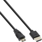 Dunne Mini HDMI - HDMI kabel - versie 2.0 (4K, Nieuw, Ophalen of Verzenden