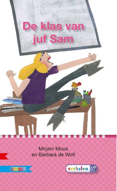 Veilig leren lezen - De klas van juf Sam AVI M3 Mirjam Mous, Boeken, Kinderboeken | Jeugd | onder 10 jaar, Gelezen, Verzenden
