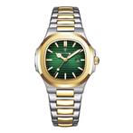 Luxe Vierkant Kwarts Horloge - 3 ATM Waterdicht Lichtgevend, Verzenden, Nieuw, Poedagar