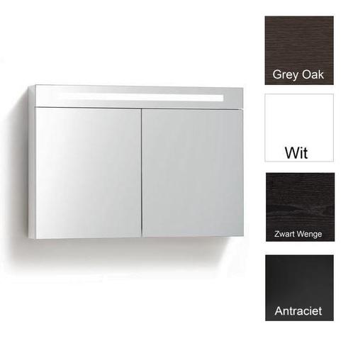 Spiegelkast met verlichting & wcd 80 cm wit, Doe-het-zelf en Verbouw, Sanitair, Bad, Nieuw, Ophalen of Verzenden