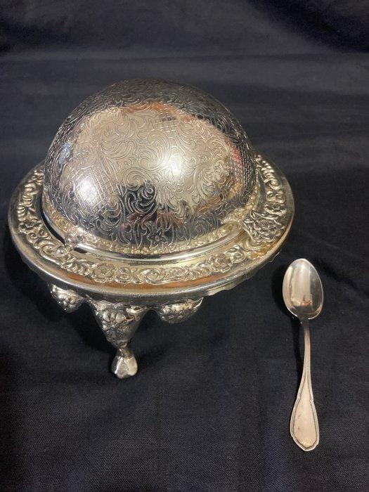 No Reserve Price- - Serveerschaal (3) - Splendide Globe a, Antiek en Kunst, Antiek | Goud en Zilver