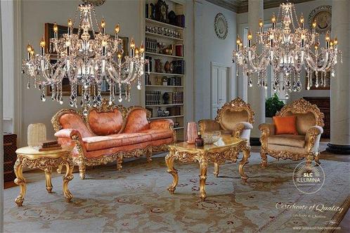 SLC Illumina - Kroonluchter (2) - Cristal18L - Kristal -, Antiek en Kunst, Kunst | Designobjecten