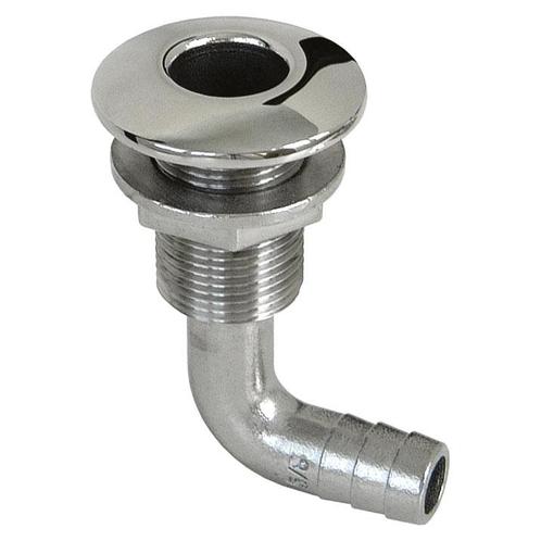 Talamex RVS Huiddoorvoer Haaks met Slangtule 16 tot 38 mm-56, Watersport en Boten, Bootonderdelen, Nieuw, Ophalen of Verzenden