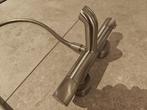 Badthermostaatkraan RVSlook Brushed Nickel met douche - 0085, Ophalen, Nieuw, Kraan