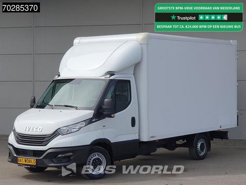 Iveco Daily 35S16 Automaat Bakwagen 160PK Airco Camera Euro6, Auto's, Bestelauto's, Lease, Automaat, Financial lease, Diesel, Wit