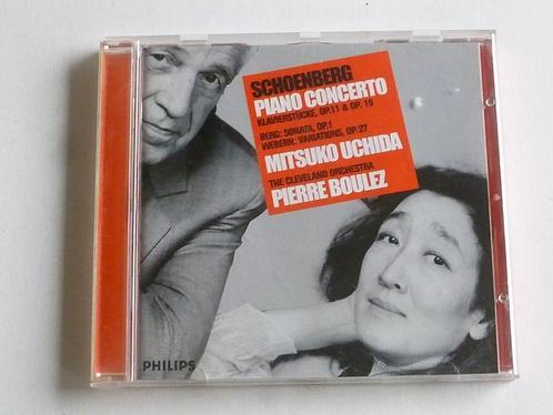 Schoenberg - Piano Concerto / Mitsuko Uchida, Pierre Boulez, Cd's en Dvd's, Cd's | Klassiek, Verzenden