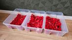 Lego Onderdelen - 1000 Pieces - Rood, Nieuw