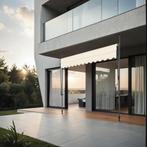 Klemluifel met zwengel, in hoogte verstelbaar - 300 x 180 cm, Verzenden, Nieuw