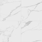 Vloertegel statuario marmer wit 60x60 gerectificeerd, Nieuw, Keramiek, Ophalen of Verzenden, Vloertegels