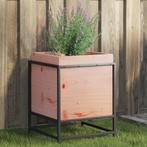vidaXL Plantenbak 40x40x50 cm massief douglashout, Verzenden, Nieuw, Hout