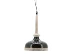 Veiling - Lamp suspension – zwart /hout – 30x50x30 cm, Huis en Inrichting, Lampen | Hanglampen, Nieuw
