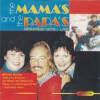 cd - The Mamas And The Papas - Greatest Hits - Live In..., Zo goed als nieuw, Verzenden
