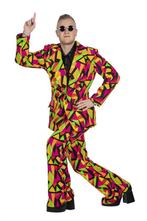 Feestpak Neon Disco  Heren, Ophalen of Verzenden, Nieuw