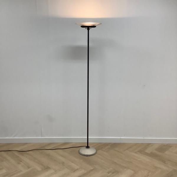 Arteluce Jill A38 Italiaanse staanlamp met glazen kelk, Huis en Inrichting, Lampen | Vloerlampen, Gebruikt, Ophalen of Verzenden