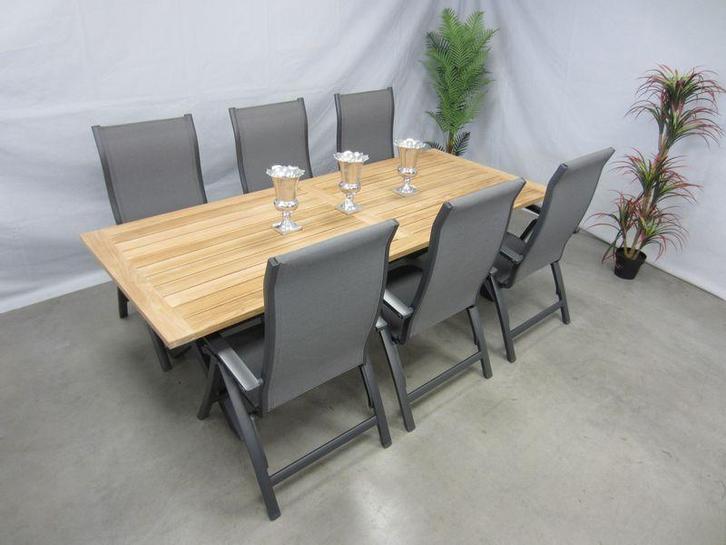 te velde tuinmeubelen tuinset milano met lucan tuintafel, Tuin en Terras, Tuinsets en Loungesets, Nieuw