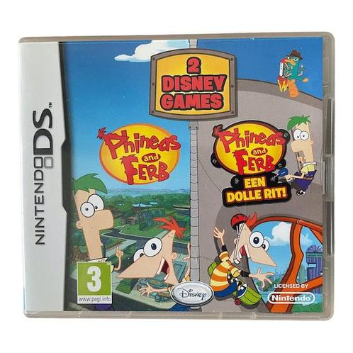 Phineas And Ferb / Phineas And Ferb Een Dolle Rit 2 Disney, Spelcomputers en Games, Games | Nintendo DS, Verzenden