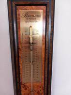Barometer thermometer - Glas, Hout - Barometer thermometer