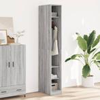 vidaXL Kledingkast 30x50x200 cm bewerkt hout grijs sonoma, Huis en Inrichting, Kasten | Kledingkasten, Verzenden, Nieuw