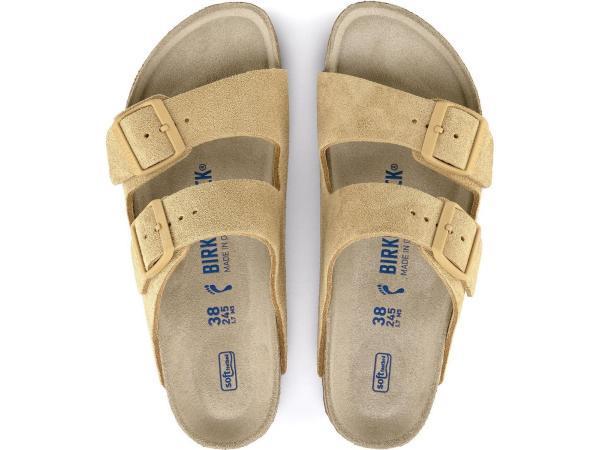 Veiling - Birkenstock Arizona Slippers Beige Suède Maat 37, Kleding | Dames, Schoenen