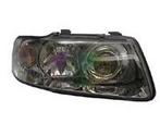 AUDI A3, 8L, 2000-2003 - KOPLAMP, TYC, H7 + H1, elektr ve..., Verzenden, Nieuw, Audi