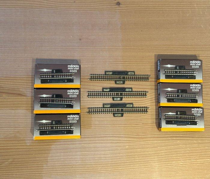 Märklin Z - 8589, 8599 - Modeltreinsporen (9) - 9x Märklin Z, Hobby en Vrije tijd, Modeltreinen | H0