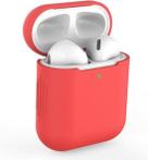 Siliconen Case Hoesjes  | 6.26 |  Donker Rood | Airpod
