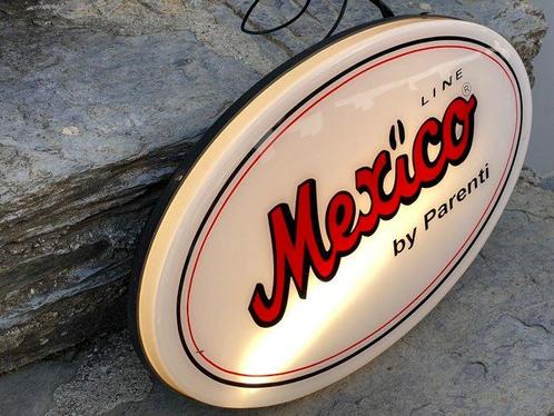 caffe MEXICO - by Parenti - Reclamebord met, Antiek en Kunst, Antiek | Wandborden en Tegels
