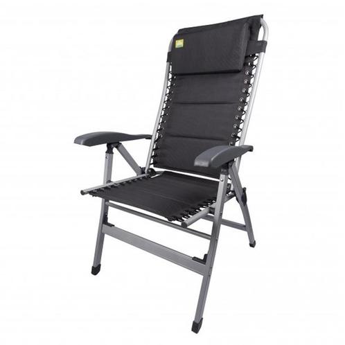 ViaMondo Cosy Relax Stoel Antraciet, Caravans en Kamperen, Kampeeraccessoires, Nieuw