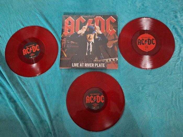 AC/DC - Live At River Plate - Set of 3 red records - 3 x LP, Cd's en Dvd's, Vinyl Singles