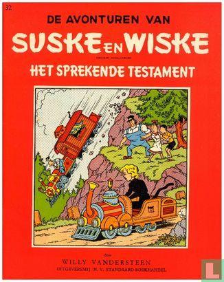 Suske en Wiske - Het sprekende testament - 1958, Boeken, Stripboeken, Zo goed als nieuw, Eén stripboek, Verzenden